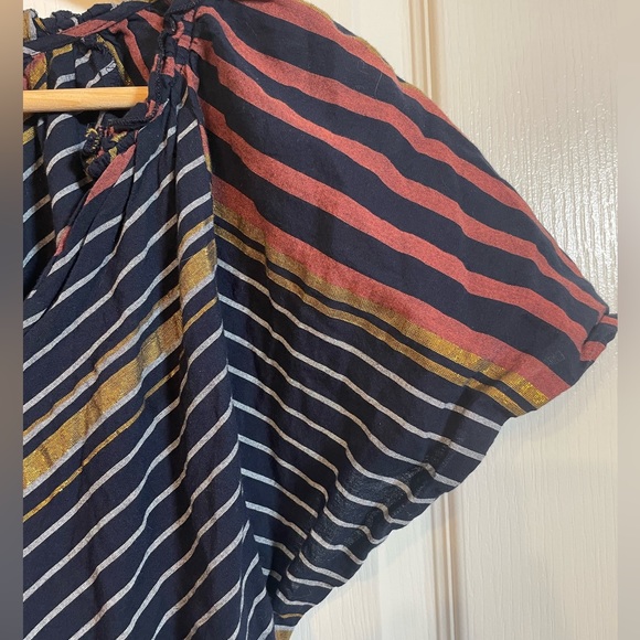 Ranna Gill Anthropologie Sibyl Shimmer Mini Dress - Picture 5 of 9